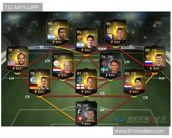 足球明星携手打造梦幻球队用球员卡组队挑战极限对决